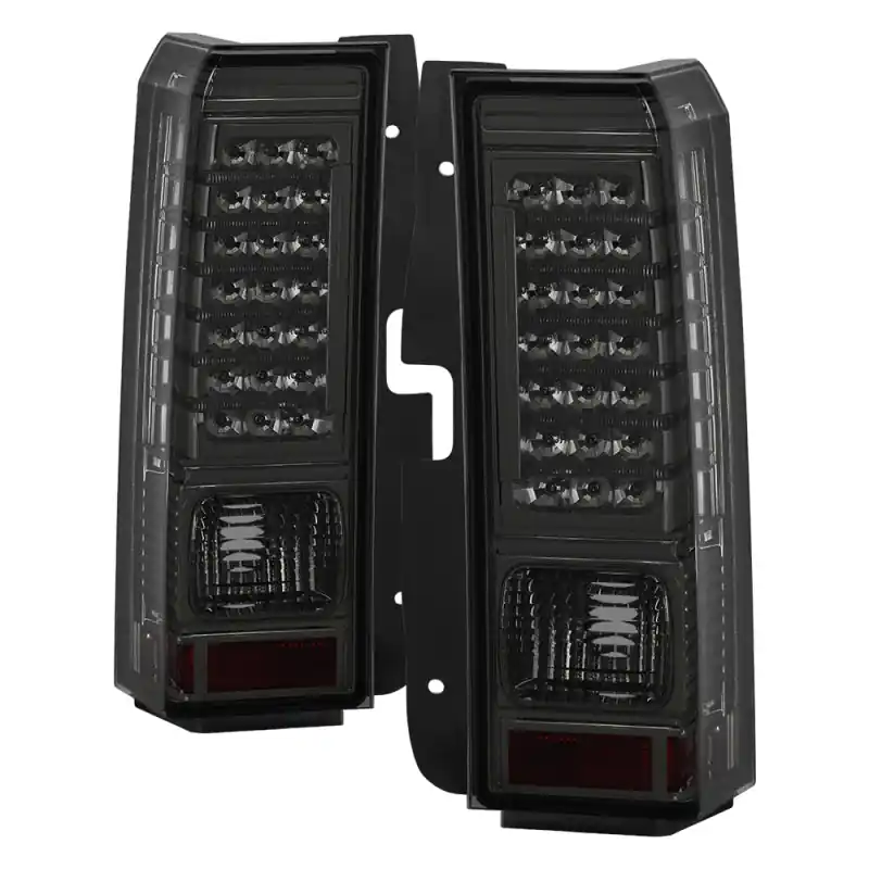 Must Have xTune Hummer H3 06-09 ( Non H3T ) LED Tail Lights Smoke ALT-ON-HH306-LED-SM