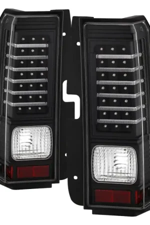 xTune Hummer H3 06-09 ( Non H3T ) LED Tail Lights Black ALT-ON-HH306-LED-BK Place Order