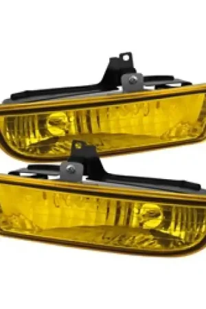 Instant Buy Spyder Honda Prelude 97-01 OEM Fog Lights W/Switch- Yellow FL-CL-HP97-Y