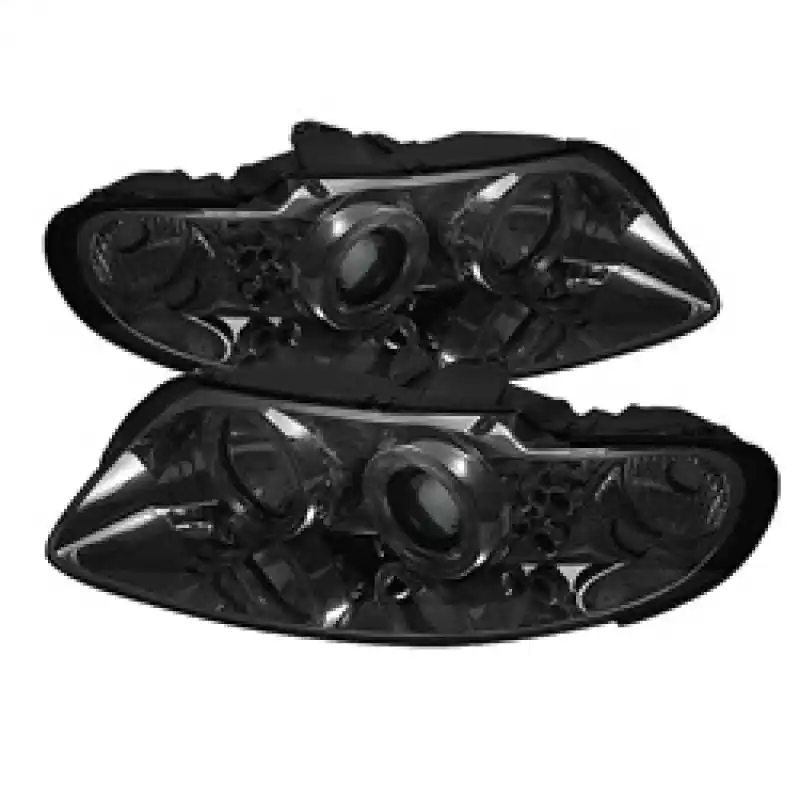 Spyder Pontiac GTO 04-06 Projector Headlights LED Halo LED Smoke High H1 Low H1 PRO-YD-PGTO04-HL-SM Brand New