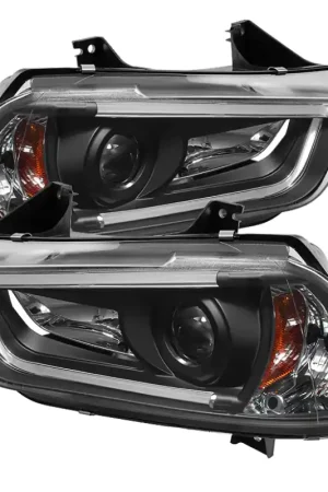 Spyder Dodge Charger 11-14 Projector Headlights Xenon/HID- Light DRL Blk PRO-YD-DCH11-LTDRL-HID-BK Low Price