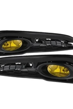 Spyder Honda Civic 2013-2014 4dr OEM Fog Light W/Switch Yellow FL-HC2013-4D-Y Special Discount