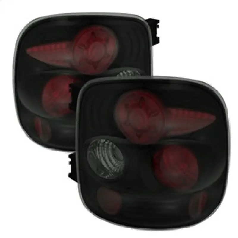Spyder Chevy Silverado Stepside 99-04 Euro Style Tail Lights Black Smoke ALT-YD-CS99STS-BSM Weekend Sale