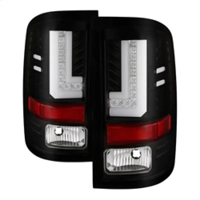 Price Drop Spyder GMC Sierra 2016-2017 Light Bar LED Tail Lights - Black ALT-YD-GS16-LED-BK