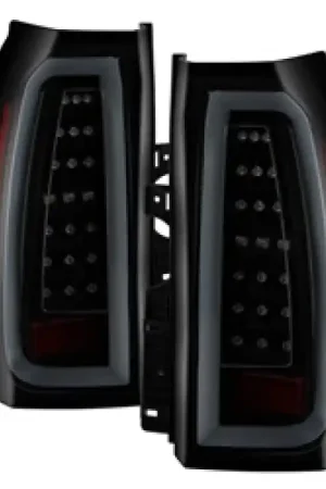 Spyder Chevy Tahoe / Suburban 15-17 LED Tail Lights - Black Smoke (ALT-YD-CTA15-LED-BSM) Same Day Shipping