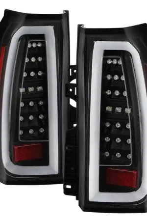Spyder 15-17 GMC Yukon LED Tail Lights - Black (ALT-YD-GY15-LED-BK) Last Chance