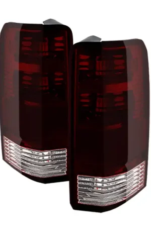 While Supplies Last xTune Dodge Nitro 07-11 OEM Style Tail Lights Red Smoked ALT-JH-DNIT07-OE-RSM