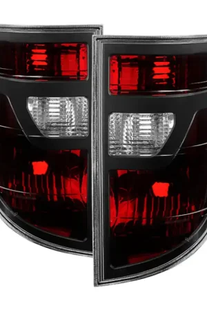 xTune Honda Ridgeline Pickup 06-08 OEM Style Tail Lights Red Smoked ALT-JH-HRID06-OE-RSM Direct From Manufacturer