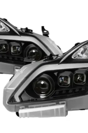 New Arrival xTune Infiniti G37 Coupe (non-AFS) 08-15 Projector Headlights - Black PRO-JH-IG3708-2D-LB-BK