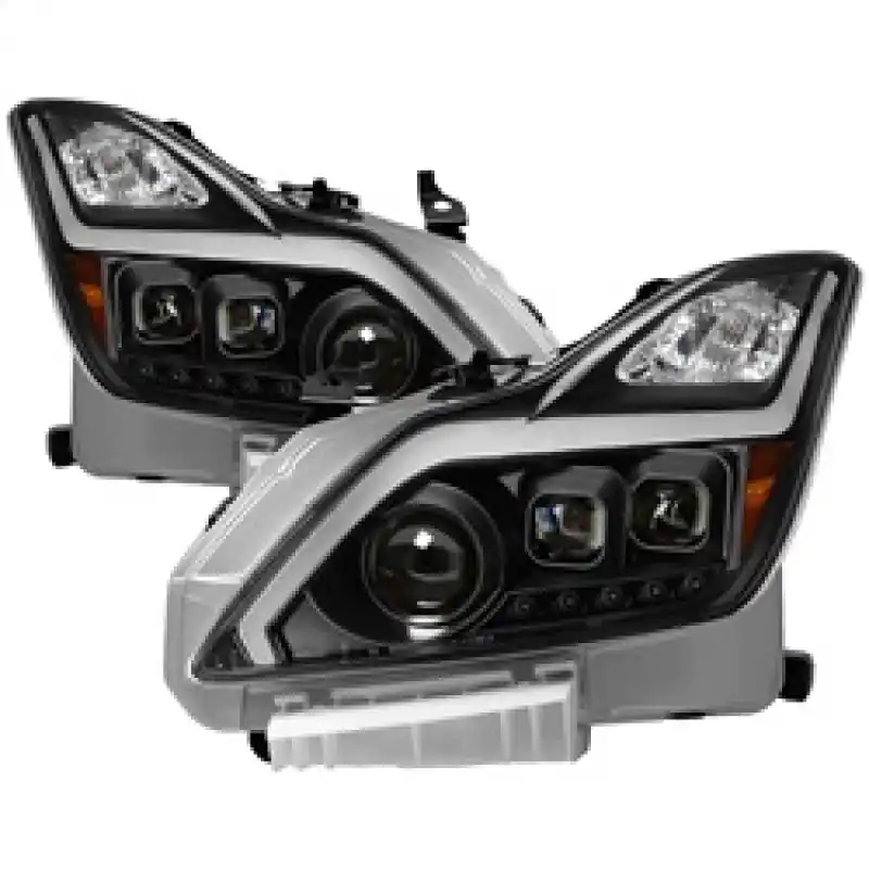 New Arrival xTune Infiniti G37 Coupe (non-AFS) 08-15 Projector Headlights - Black PRO-JH-IG3708-2D-LB-BK