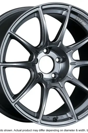 SSR GTX01 18x9.5 5x114.3 22mm Offset Dark Silver Wheel Evo 8 9 X / G35 / 350z / 370z Last Chance