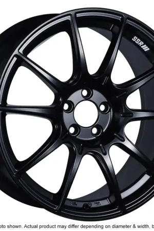 SSR GTX01 19x9.5 5x114.3 35mm Offset Flat Black Wheel 04-08 TL / 93-98 Supra Top Rated