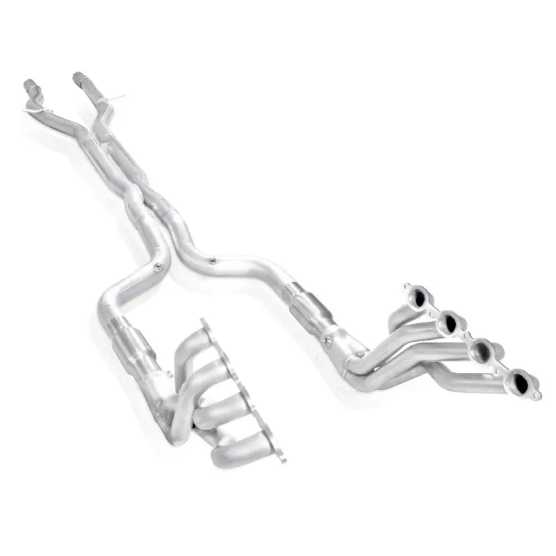 Direct From Factory Stainless Works 2016-18 Cadillac CTS-V Sedan Headers 2in Primaries 3in Catted Leads Into X-Pipe