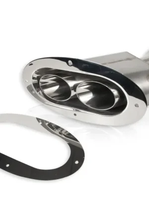 Free Shipping Stainless Works Angled-Oval Through-Body Tip With Tubes