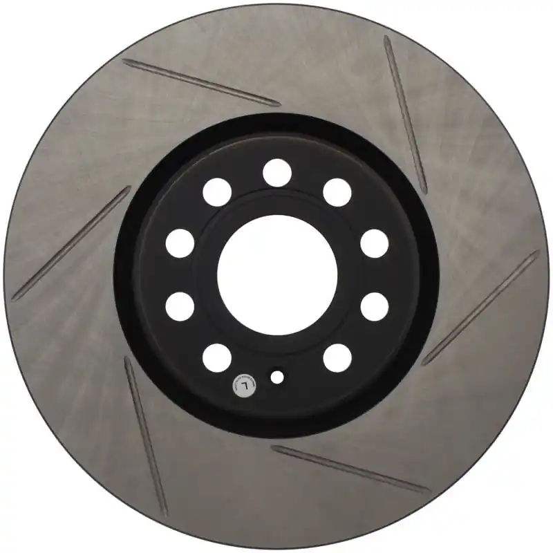 Holiday Sale StopTech Power Slot 06-10 Audi A3 / 08-10 TT / 06-09 VW GTI Mlk V/Passat Left Front Slotted Rotor