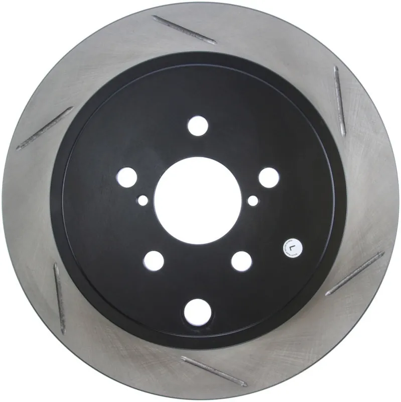 Super Sale StopTech Power Slot 13 Scion FR-S / 13 Subaru BRZ Rear Left Slotted Rotor
