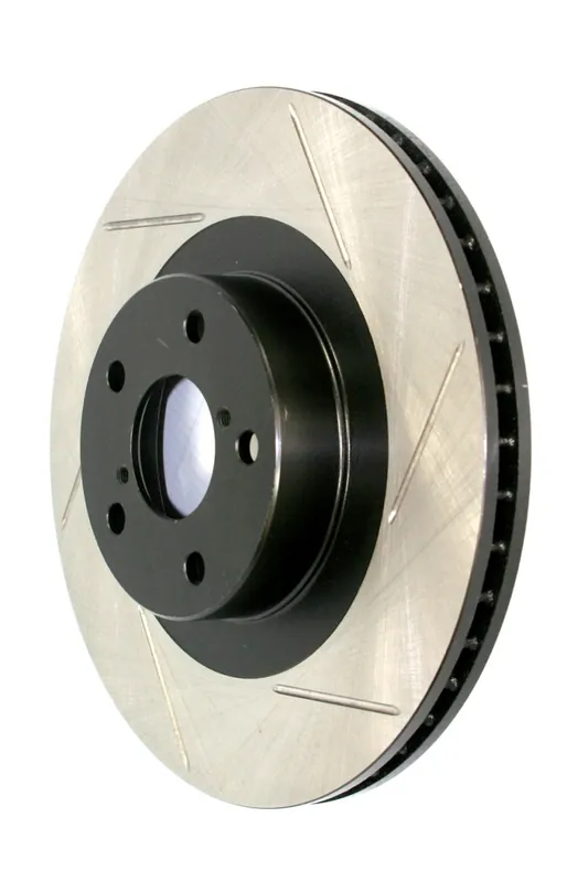 Limited Edition StopTech 15-19 Subaru WRX / Legacy / Outback & 08-14 Tribeca Slotted Sport Left Brake Rotor