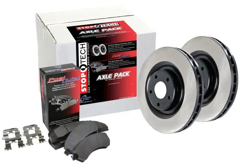 Centric OE Coated Front & Rear Brake Kit (4 Wheel) Low Price