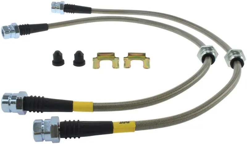 Genuine StopTech 08-12 VW Golf R32/Golf R Front Stainless Steel Brake Line Kit