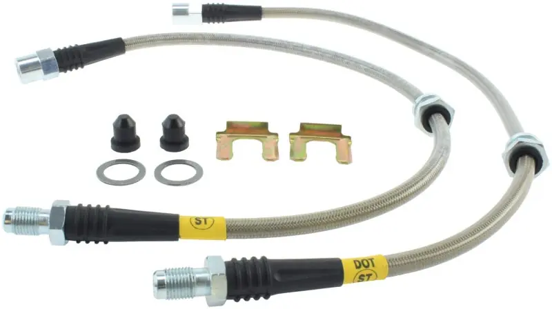 StopTech 08-13 BMW 335i xDrive Stainless Steel Front Brake Lines Free Shipping