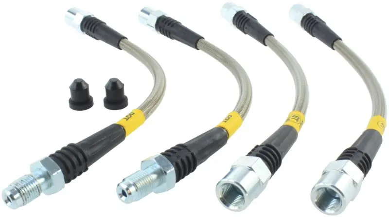 Best Choice StopTech 87-91 BMW M3 / 89-4/91 325/328 Series (E30/E36) Rear Stainless Steel Brake Line Kit