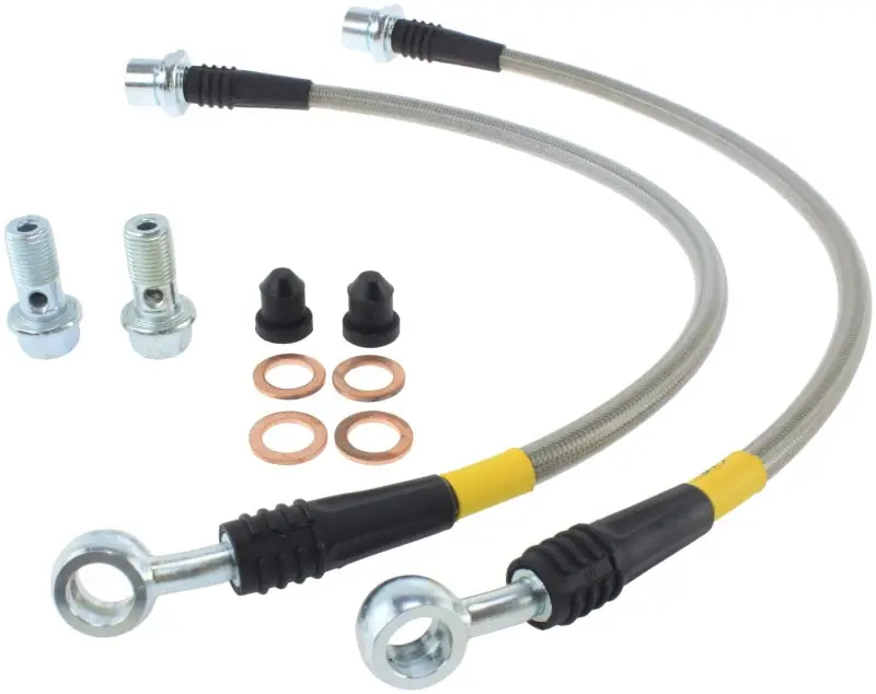 StopTech 96 Audi S4 / 06-10 Lexus IS250/IS350 Stainless Steel Rear Brake Lines While Supplies Last