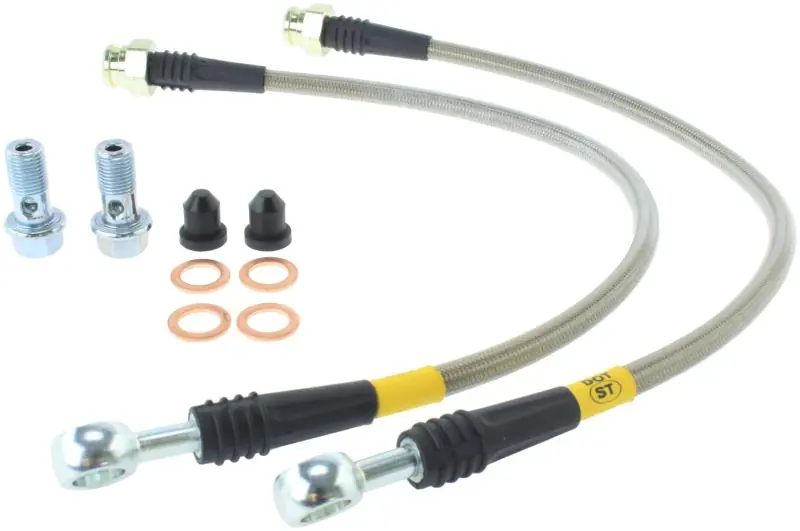 StopTech 06-10 Chevrolet Corvette Z06 Stainless Steel Rear Brake Lines Editor’s Pick