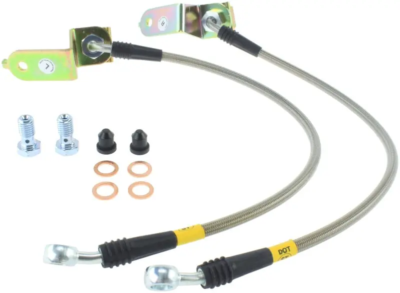 Best Choice StopTech 05 Chrysler 300C 5.7L V8 w/ Vented Rear Disc Stainless Steel Rear Brake Lines