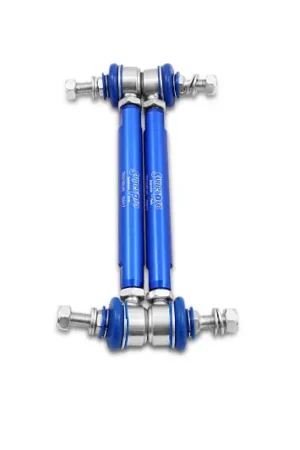 SuperPro 2010 Kia Soul Base Front HD Adjustable End Link Set (10mm Studs 210mm-260mm Length) Premium