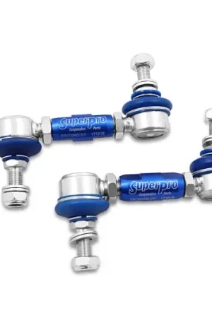Direct From Manufacturer SuperPro 2004 Lexus RX330 0 Rear HD Adjustable End Link Set (10mm Studs 100mm-120mm Length)