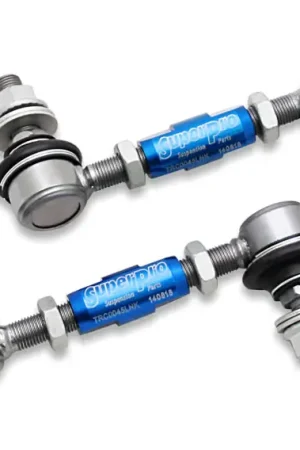 SuperPro 2018 Kia Stinger Base Rear HD Adjustable End Link Set (12mm Studs 125mm-145mm) Exclusive Offer