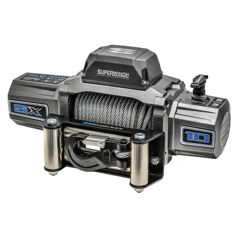 Big Sale Superwinch 10000 LBS 12V DC 3/8in x 85ft Wire Rope SX 10000 Winch