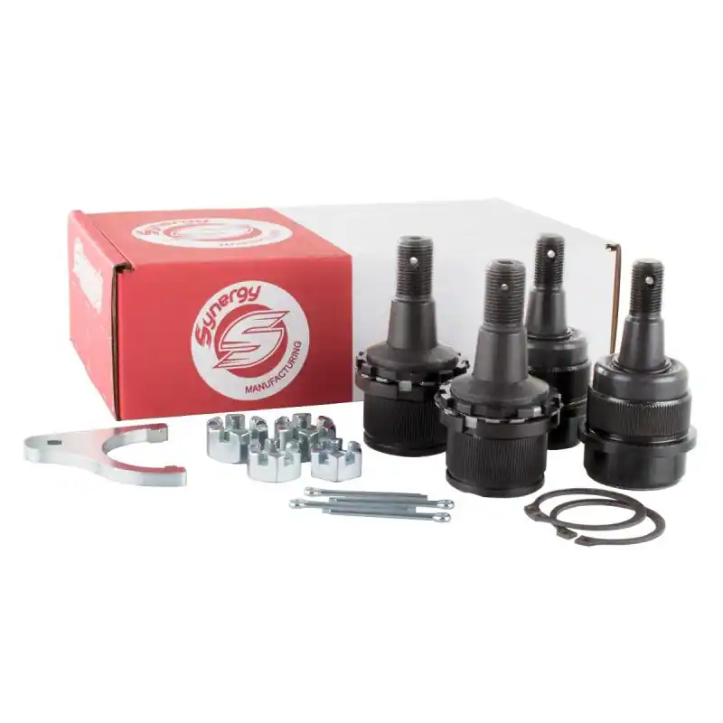 Synergy 03-13 Dodge Ram 1500/2500/3500 HD 4x4 Knurled Adjustable Ball Joint Kit Limited Time