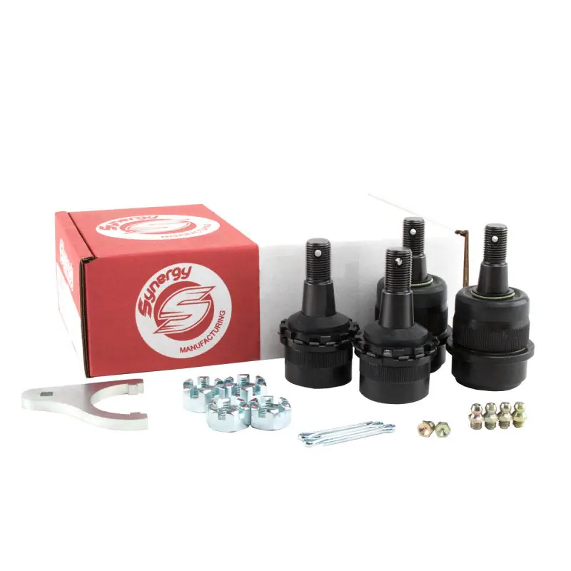 Synergy Jeep JK/WJ HD Non-Knurled Adjustable Ball Joint Kit Bulk Order