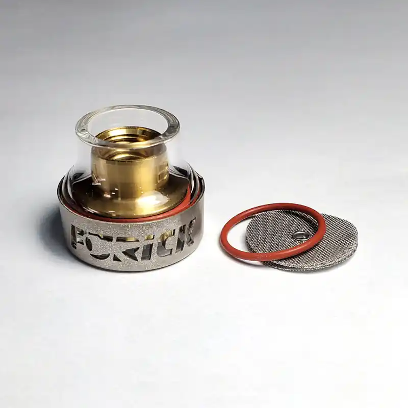 Must Have Ticon Industries Furick Cup BBW Number 16 Pyrex Cup Kit Titanium Cover
