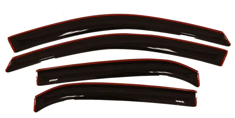 AVS 10-17 Chevy Equinox Ventvisor In-Channel Front & Rear Window Deflectors 4pc - Smoke Budget