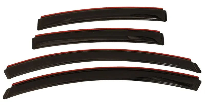 AVS 11-17 Buick Regal Ventvisor In-Channel Front & Rear Window Deflectors 4pc - Smoke Budget