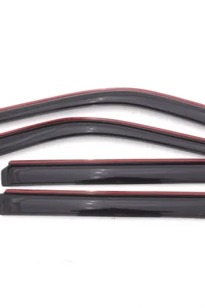 Fast Shipping AVS 11-18 Ford Explorer Ventvisor In-Channel Front & Rear Window Deflectors 4pc - Smoke