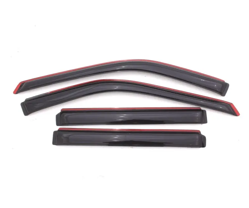 Fast Shipping AVS 11-18 Ford Explorer Ventvisor In-Channel Front & Rear Window Deflectors 4pc - Smoke