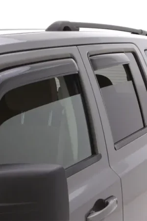 AVS 07-18 Jeep Patriot Ventvisor In-Channel Front & Rear Window Deflectors 4pc - Smoke High Quality