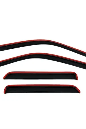 While Supplies Last AVS 02-06 Honda CR-V Ventvisor In-Channel Front & Rear Window Deflectors 4pc - Smoke