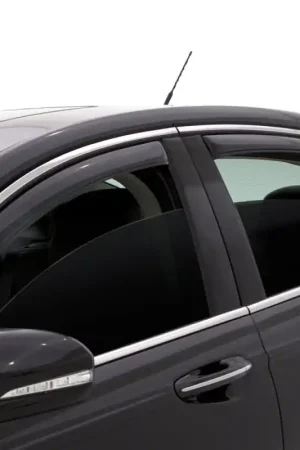 Affordable AVS 12-18 Chevy Sonic Ventvisor In-Channel Front & Rear Window Deflectors 4pc - Smoke