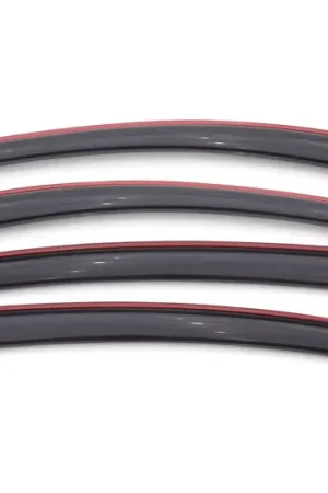 AVS 13-16 Dodge Dart Ventvisor In-Channel Front & Rear Window Deflectors 4pc - Smoke Professional Grade