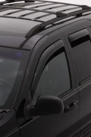AVS 2004 Ford Ecosport (Brazil) Ventvisor In-Channel Front & Rear Window Deflectors 4pc - Smoke Free Delivery