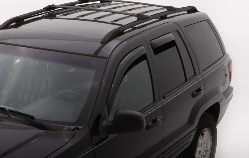AVS 2004 Ford Ecosport (Brazil) Ventvisor In-Channel Front & Rear Window Deflectors 4pc - Smoke Free Delivery