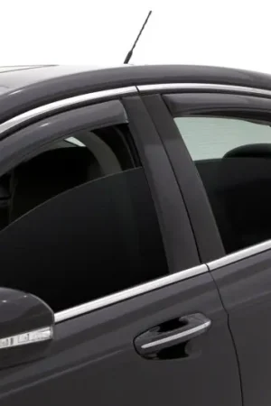 Weekend Sale AVS 13-18 Ford Fusion Ventvisor In-Channel Front & Rear Window Deflectors 4pc - Smoke