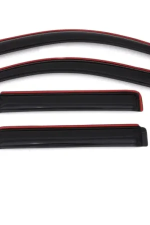 Free Shipping AVS 02-09 Chevy Trailblazer Ventvisor In-Channel Front & Rear Window Deflectors 4pc - Smoke