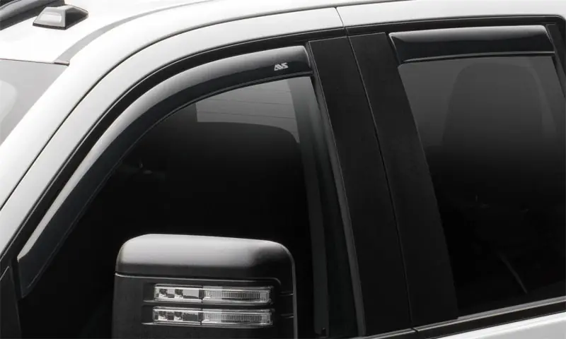 Buy Online AVS 2019 Chevrolet Silverado 1500 Crew Cab Pickup Ventvisor In-Channel 4pc - Smoke