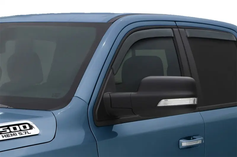 AVS 2019 Ram Quad Cab Ventvisor In-Channel Front & Rear Window Deflectors 4pc - Smoke Price Cut