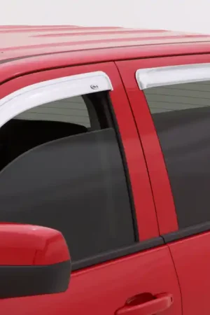 Final Sale AVS 99-16 Ford F-250 Super Duty Supercrew Ventvisor Front & Rear Window Deflectors 4pc - Chrome